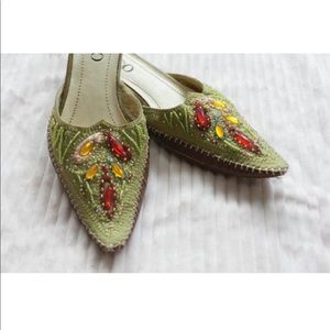 Retro 2000s Jewel Adorn Mules